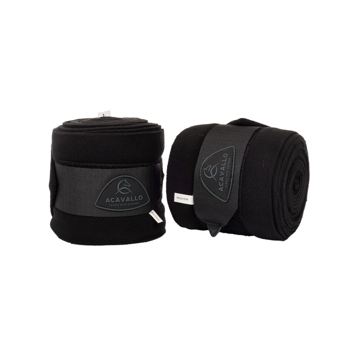 Fleece exercise bandages hook-and-loop closure fastening