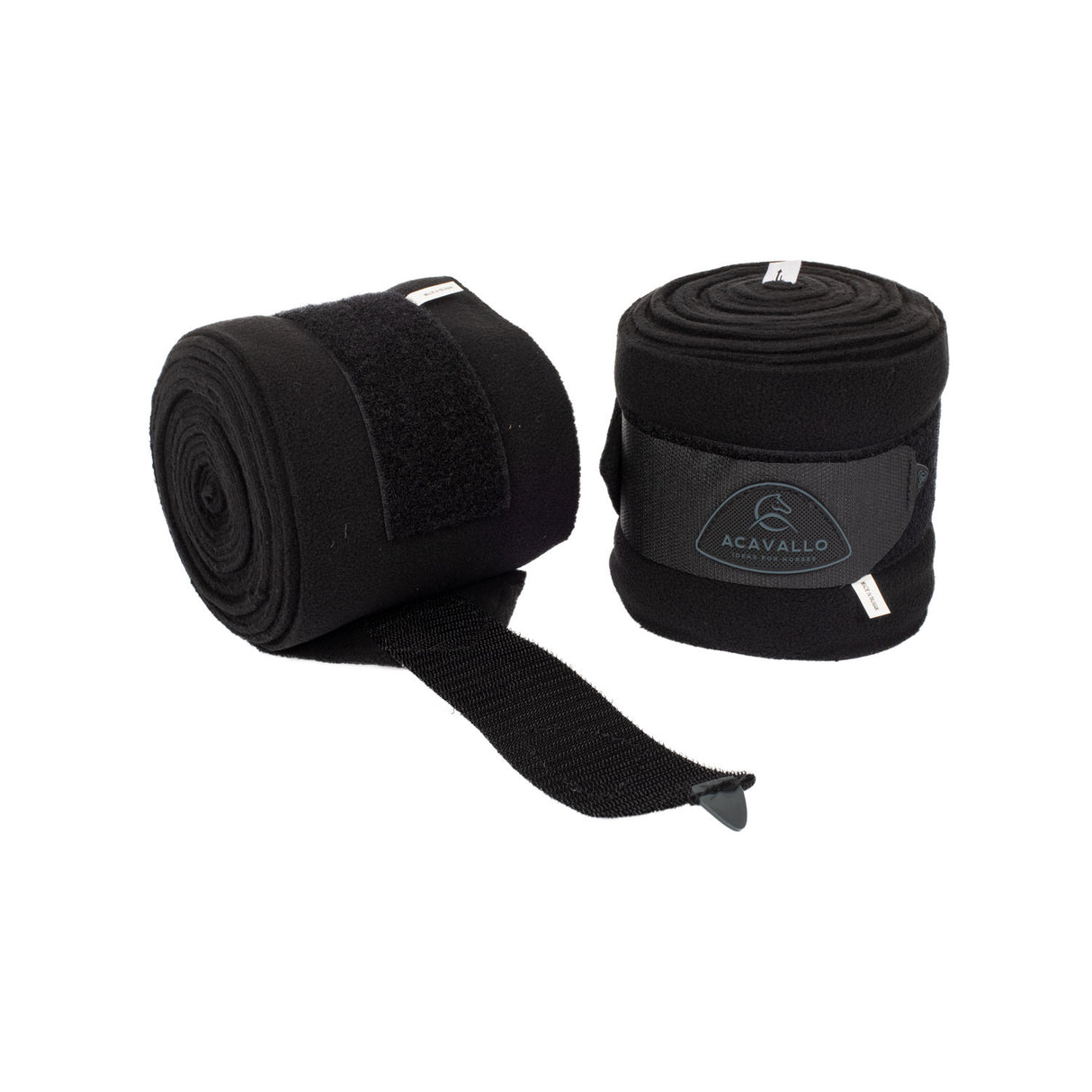 Fleece exercise bandages hook-and-loop closure fastening