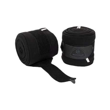 Fleece exercise bandages hook-and-loop closure fastening