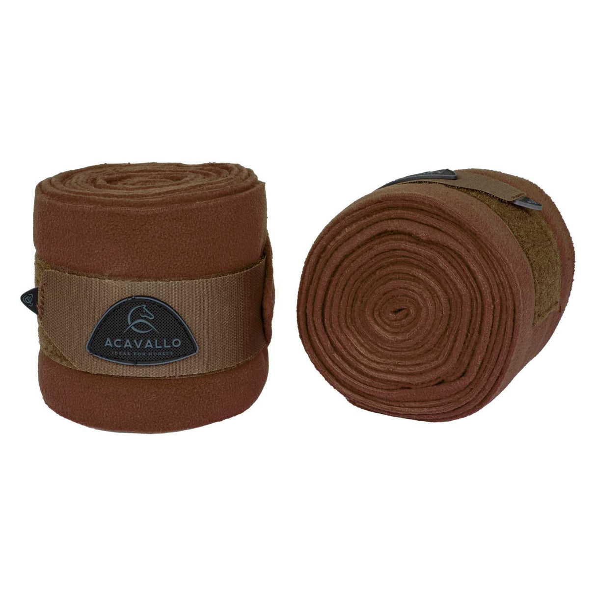 Fleece exercise bandages hook-and-loop closure fastening