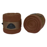 Fleece exercise bandages hook-and-loop closure fastening