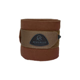 Fleece exercise bandages hook-and-loop closure fastening