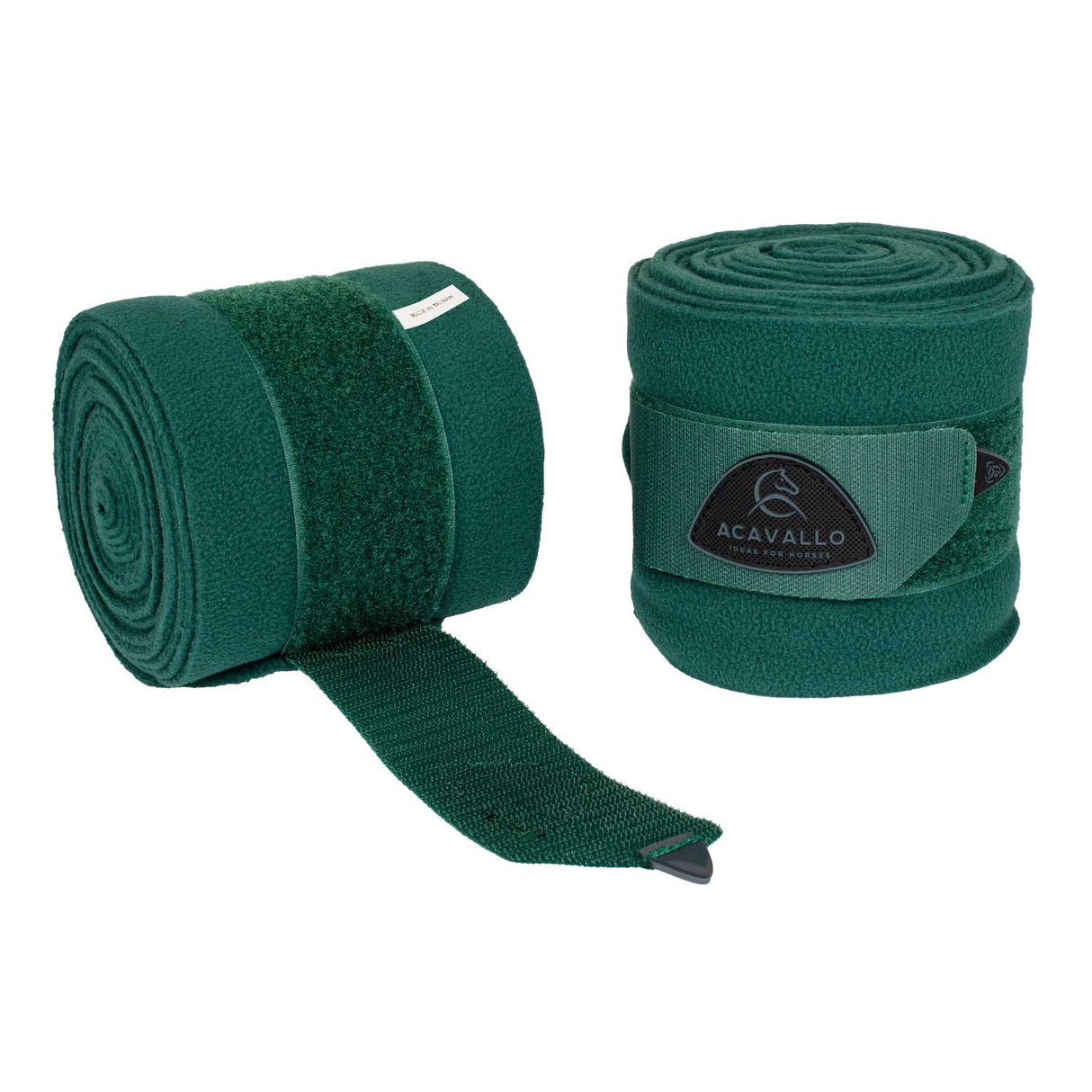 Fleece exercise bandages hook-and-loop closure fastening