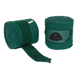 Fleece exercise bandages hook-and-loop closure fastening