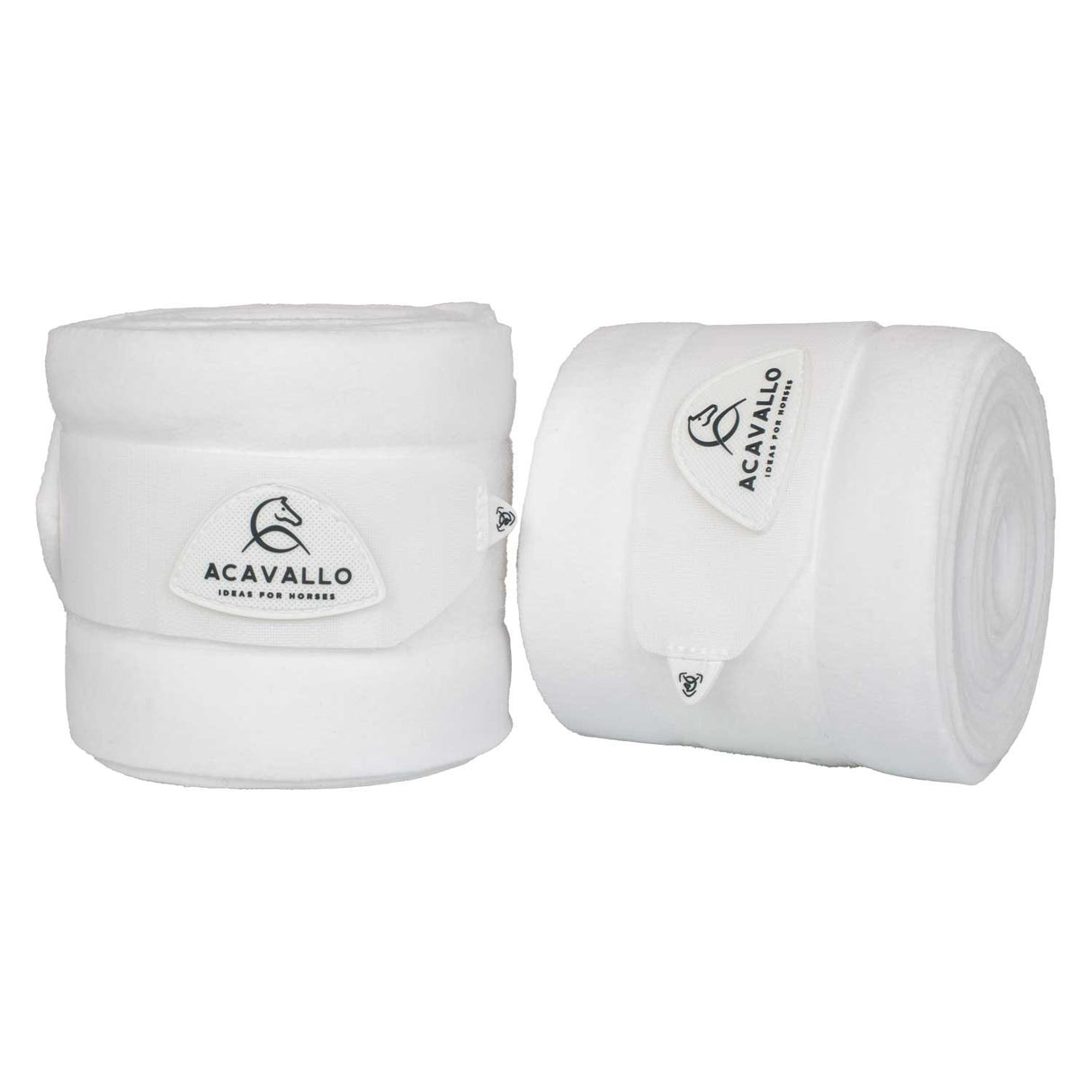 Fleece exercise bandages hook-and-loop closure fastening