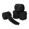 Anti-pilling fleece bandages hook-and-loop closure fastening