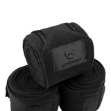 Anti-pilling fleece bandages hook-and-loop closure fastening