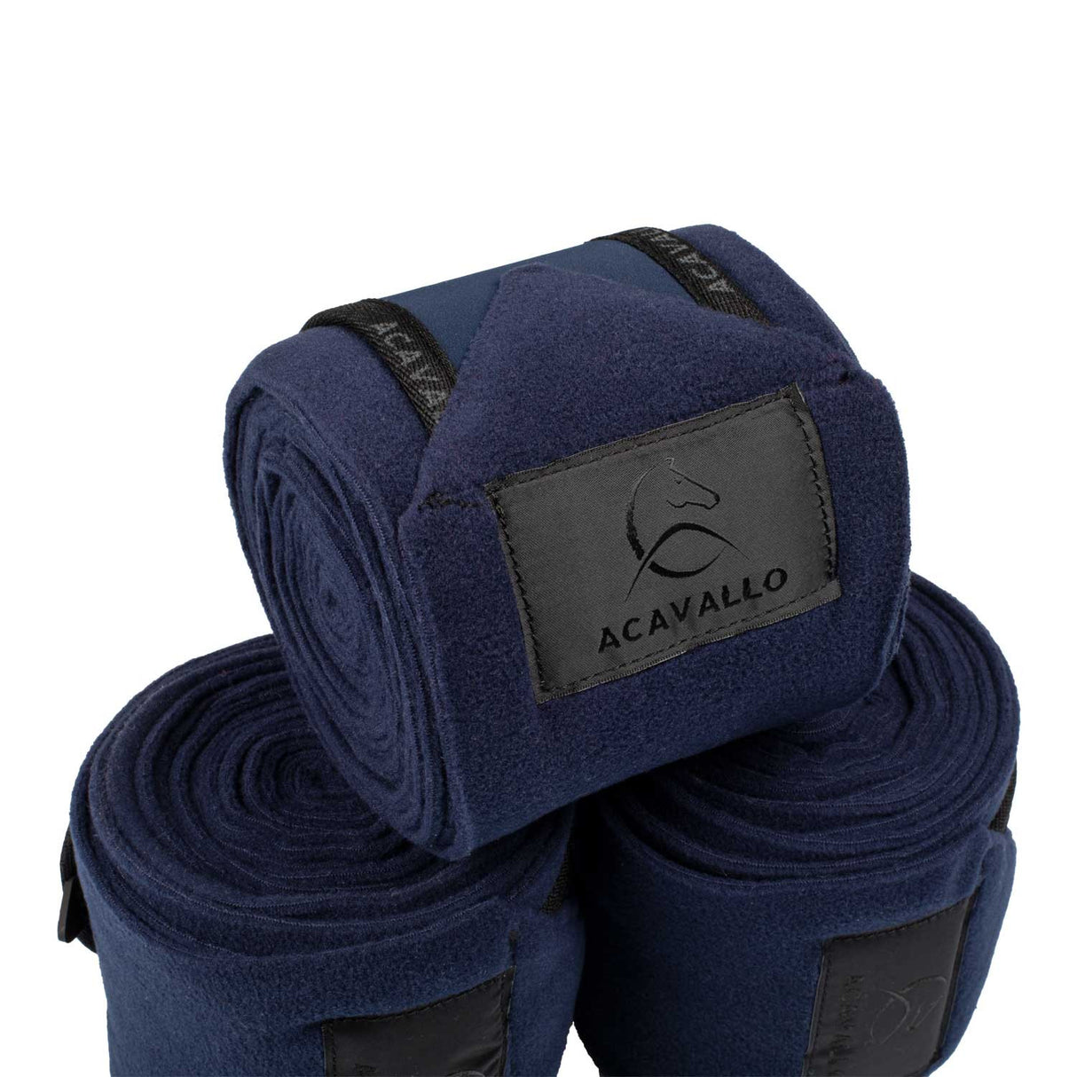 Anti-pilling fleece bandages hook-and-loop closure fastening