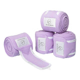Anti-pilling fleece bandages hook-and-loop closure fastening