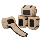 Anti-pilling fleece bandages hook-and-loop closure fastening