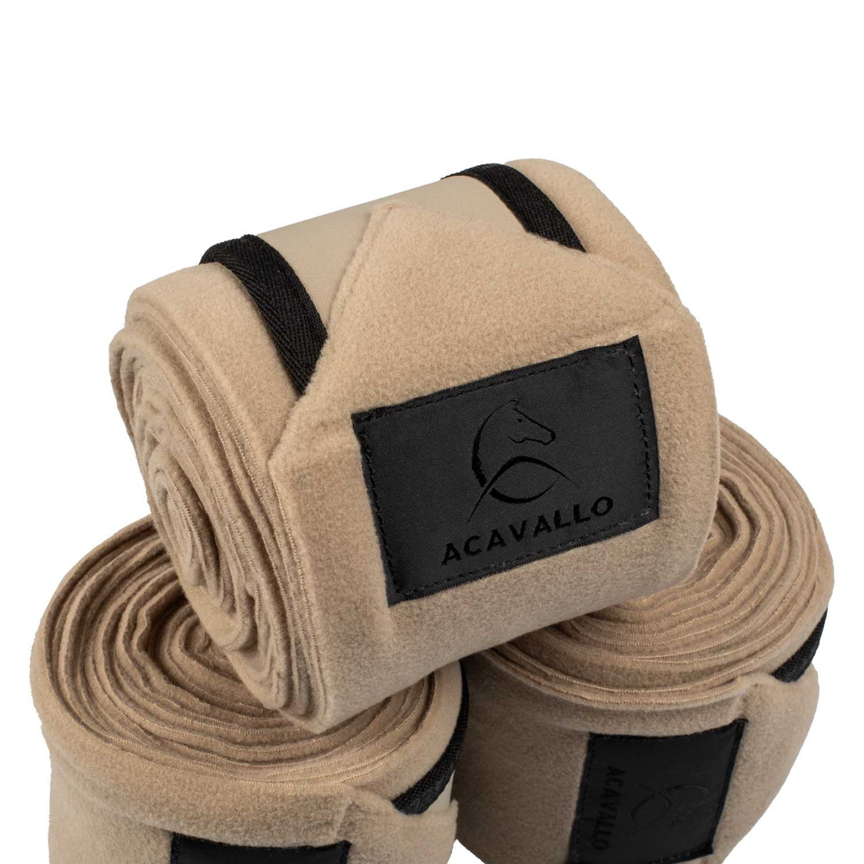 Anti-pilling fleece bandages hook-and-loop closure fastening