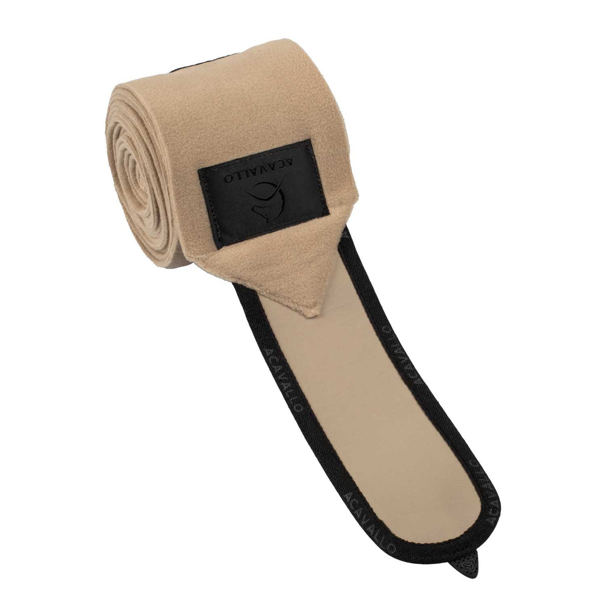 Anti-pilling fleece bandages hook-and-loop closure fastening