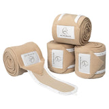 Anti-pilling fleece bandages hook-and-loop closure fastening