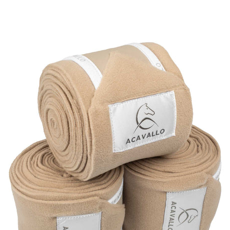 Anti-pilling fleece bandages hook-and-loop closure fastening