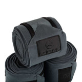 Anti-pilling fleece bandages hook-and-loop closure fastening