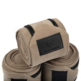 Anti-pilling fleece bandages hook-and-loop closure fastening