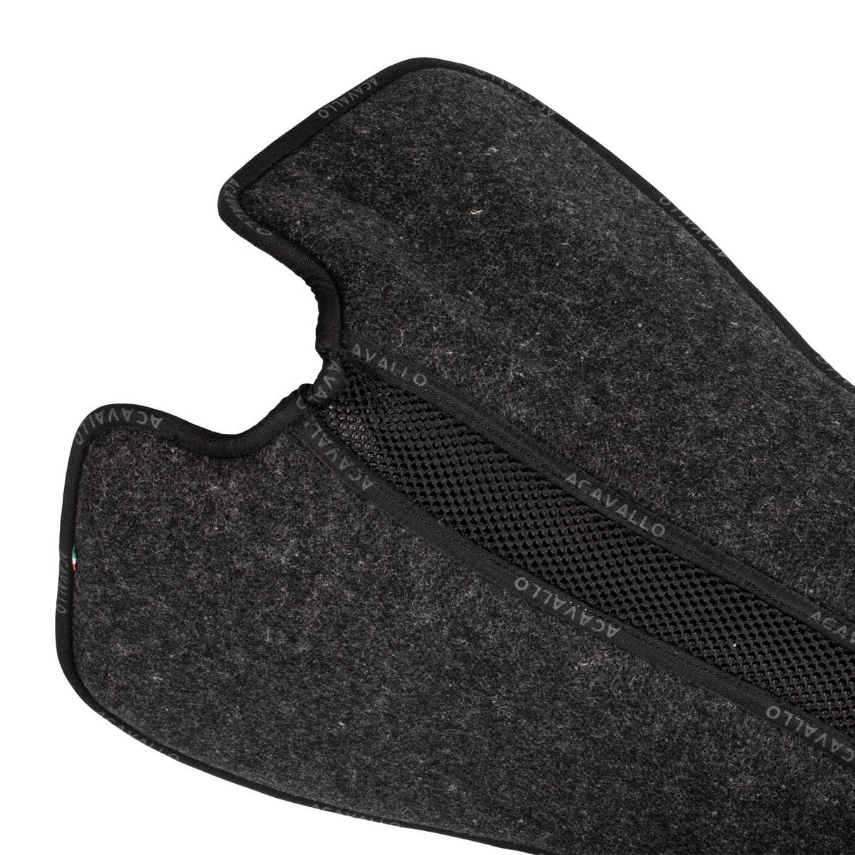 Acavallo Pad Mf Ds Sw-3Ds Double Felt Flat #colour_grey