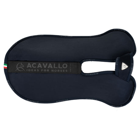 Acavallo Piuma Pad WFS Pocket Suede Flat #colour_blue