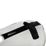 Acavallo Piuma Pad WFS Pocket Suede Front & Rear Riser #colour_white