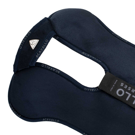 Acavallo Pad Piuma-FS WFS-FS Pocket Suede Flat #colour_blue-natural