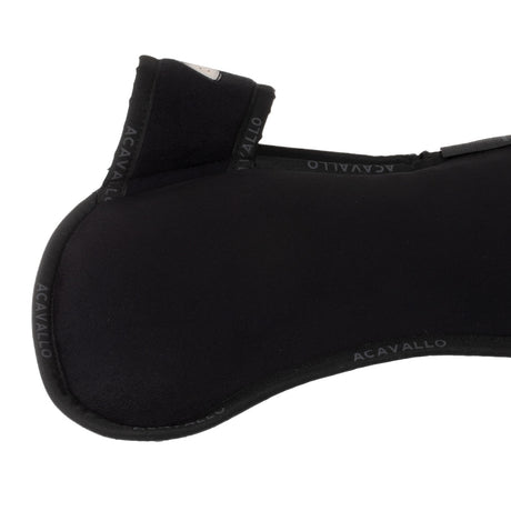Acavallo Pad Piuma-FS WFS-FS Pocket Suede Front Riser #colour_black-white