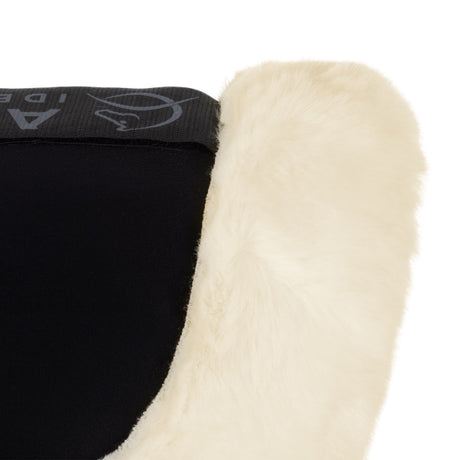 Acavallo Pad Piuma-FS WFS-FS Pocket Suede Front Riser #colour_black-natural