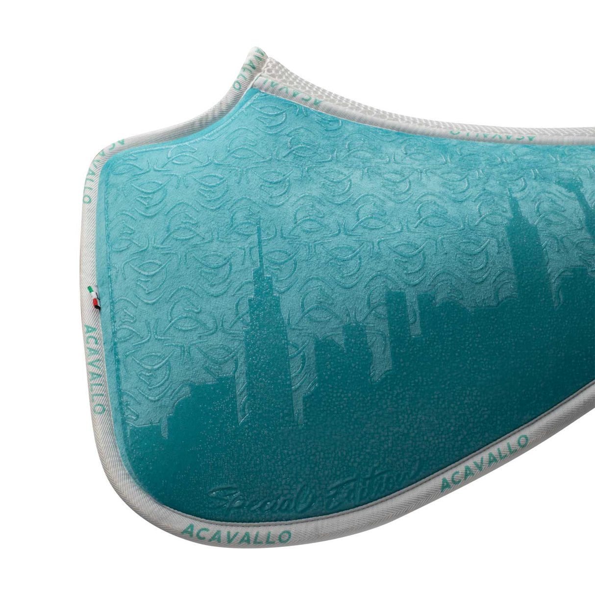 Acavallo Pad MF DS SW-3DS Louvre & Bamboo Silicone Grip Flat Special Edition #colour_blue