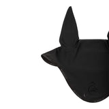 Elastane fly veil silicone logo
