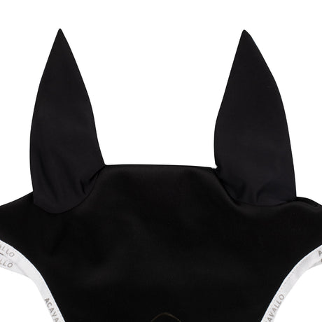 Elastane fly veil silicone logo