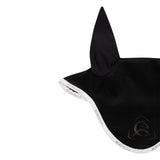 Elastane fly veil silicone logo