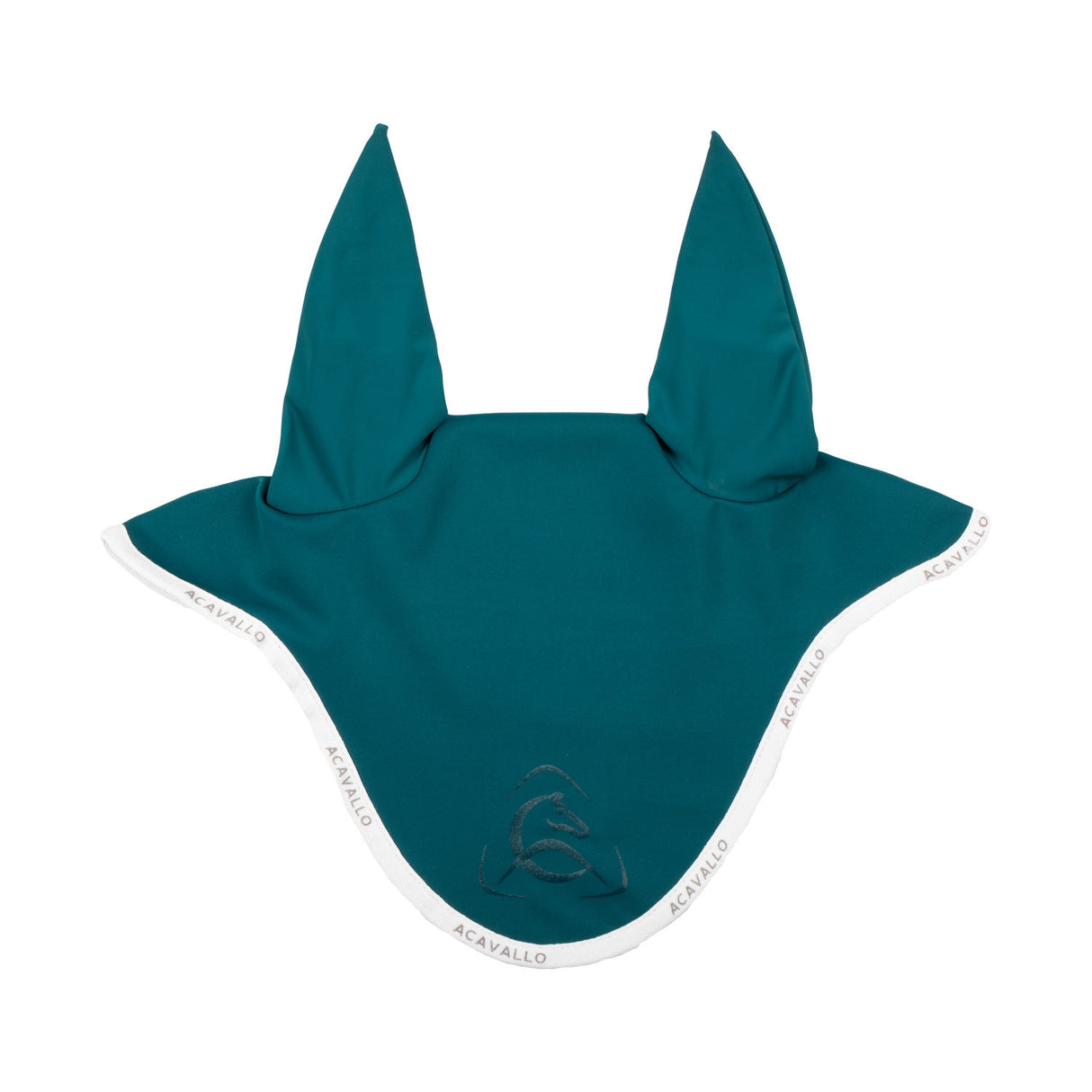 Elastane fly veil silicone logo