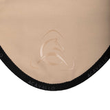 Elastane fly veil silicone logo