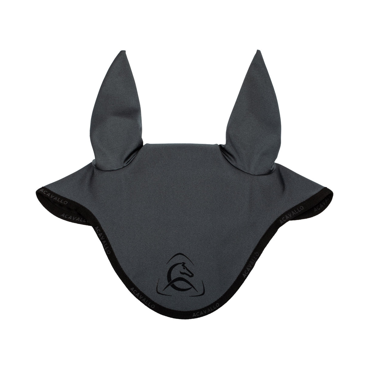 Elastane fly veil silicone logo