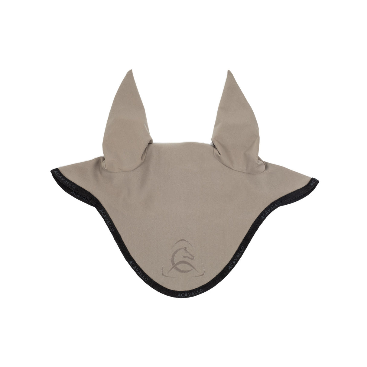 Elastane fly veil silicone logo