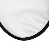 Elastane fly veil silicone logo