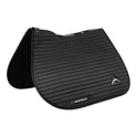 Sublime striped jumping saddle pad in suede