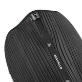 Sublime striped jumping saddle pad in suede