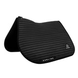 Sublime striped jumping saddle pad in technical fabric