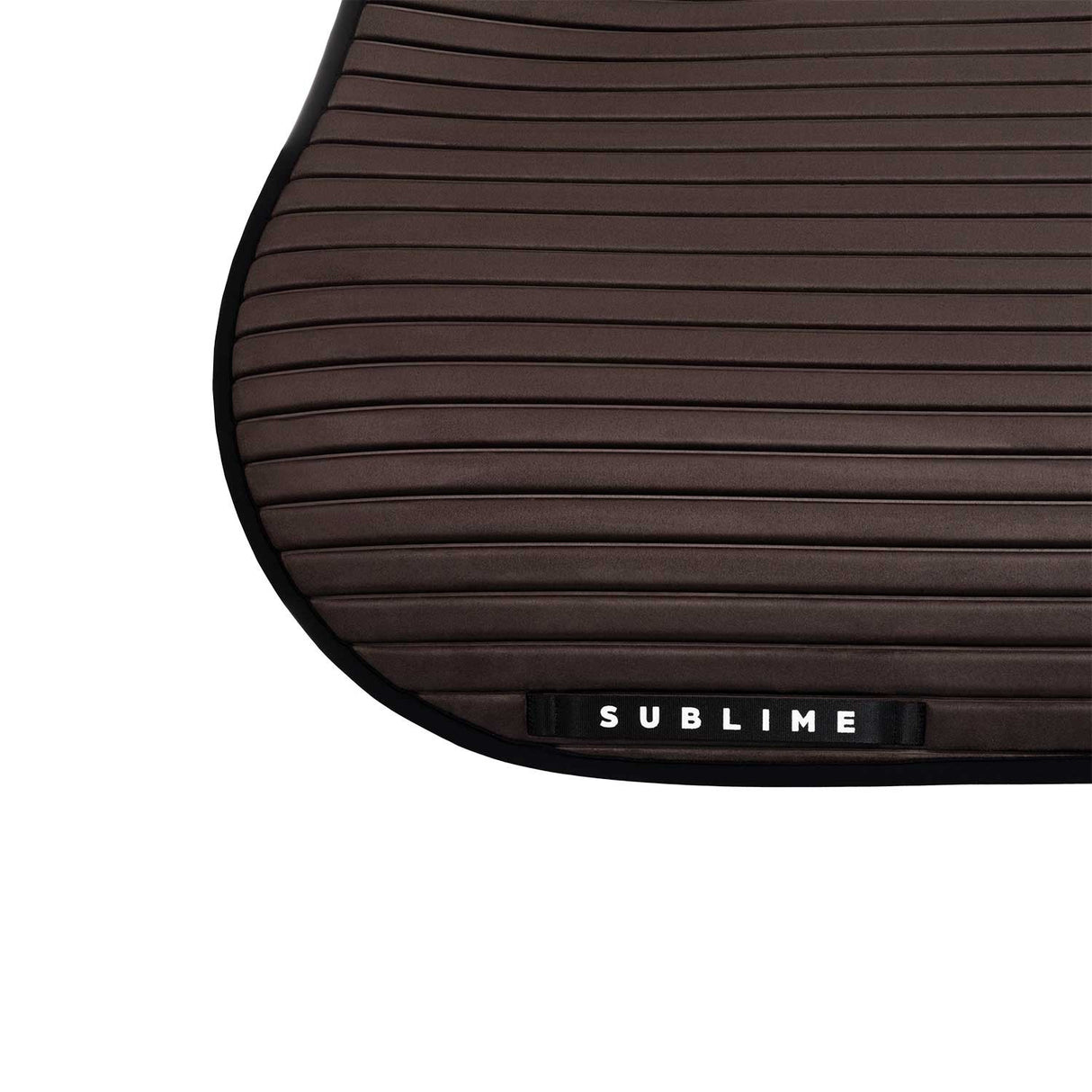 Sublime striped jumping saddle pad in technical fabric