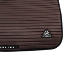 Sublime striped jumping saddle pad in technical fabric