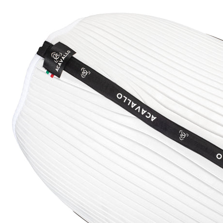 Sublime striped jumping saddle pad in technical fabric