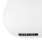 Sublime striped jumping saddle pad in technical fabric