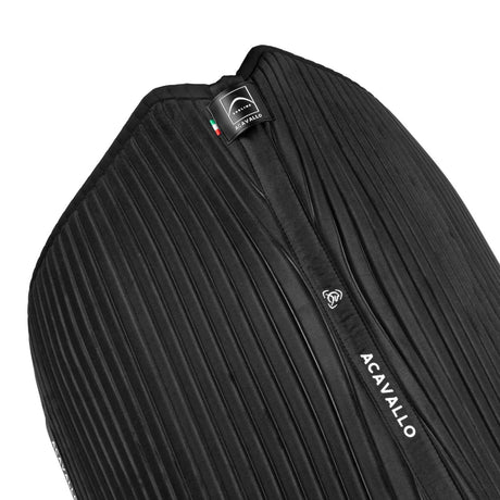 Sublime striped dressage saddle pad in technical fabric