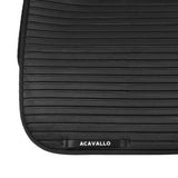 Sublime striped dressage saddle pad in technical fabric