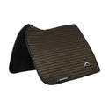 Sublime striped dressage saddle pad in technical fabric