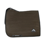 Sublime striped dressage saddle pad in technical fabric