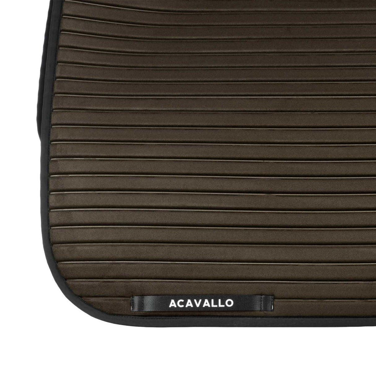 Sublime striped dressage saddle pad in technical fabric