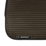 Sublime striped dressage saddle pad in technical fabric