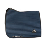 Sublime striped dressage saddle pad in technical fabric