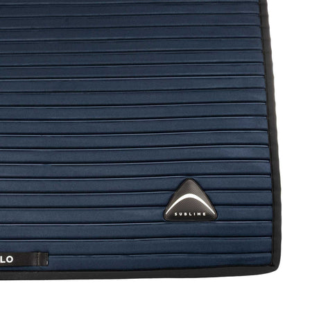 Sublime striped dressage saddle pad in technical fabric
